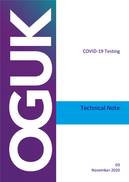 COVID-19 Testing Summary