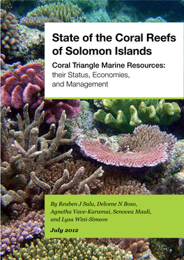 Solomon Islands SCTR Report.Pdf