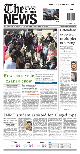 ENMU Student Arrested for Alleged Rape