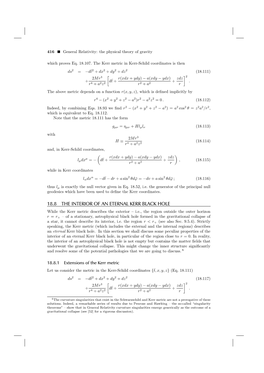 18.8 the Interior of an Eternal Kerr Black Hole