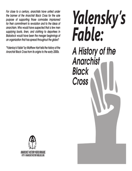 Yalensky's Fable: the History of the Anarchist Black Cross