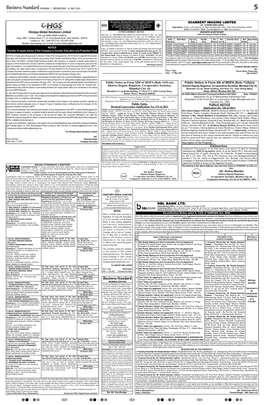 Business Standard Private Both Residing at :- 44 PREM NIWAS 3RD BKADAM MARG BHATWADI GHATKOPAR Thousand One Hundred Limitedand Printed at M/S