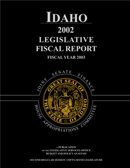 Legislative Fiscal Report