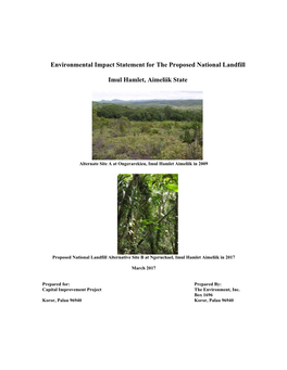 Proposed National Landfill Project