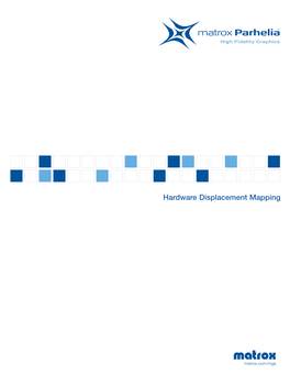 Hardware Displacement Mapping