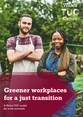 Greener Workplaces for a Just Transition