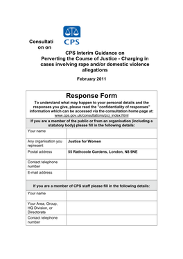 Response Form