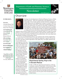 Overview Newsletter