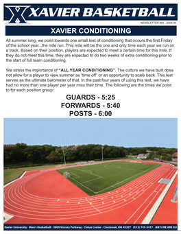 Xavier Newsletter #65 (PDF)
