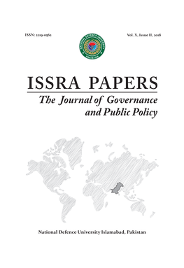 ISSRA Papers Do Not Imply the Official Policy of the National Defence University and Editors Or the Publishers