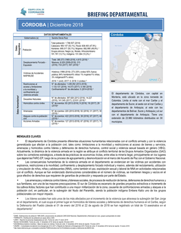 CÓRDOBA | Diciembre 2018