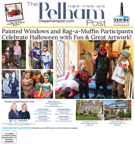 Painted Windows and Rag-A-Muffin Participants Celebrate Halloween