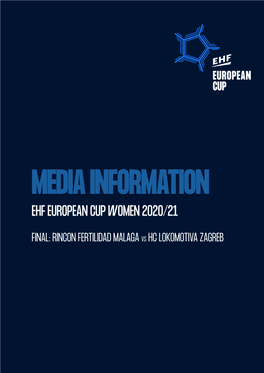 Ehf European Cup Women 2020/21