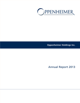 Annual Report 2013