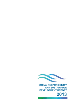 Social Responsibility and Sustainable Development Report