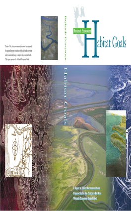 Baylands Ecosystem Habitat Goals a Report of Habitat Recommendations