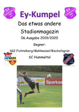 Das Etwas Andere Stadionmagazin 06.Ausgabe 2019/2020