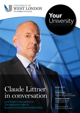 Claude Littner in Conversation