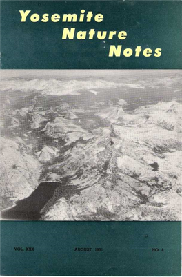 Yosemite Nature Notes