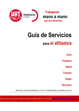 Guía De Servicios Para El Afiliado/A