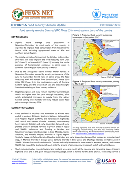 (IPC Phase 2) in Most Eastern Parts of the Country Figure 1