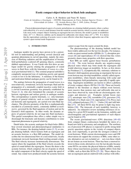 Exotic Compact Object Behavior in Black Hole Analogues