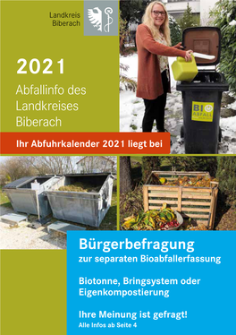 Abfallinfo 2021 Des Landkreises Biberach