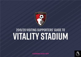 2019/20 Visiting Supporters' Guide To