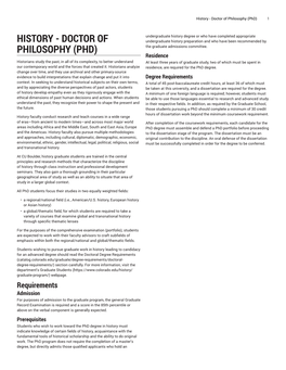 Doctor of Philosophy (Phd) 1