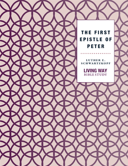 The First Epistle of Peter Author: Luther E