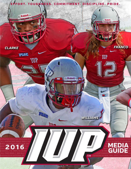 IUP FOOTBALL at HOME (SINCE 1986)