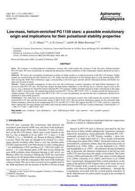 Low-Mass, Helium-Enriched PG 1159 Stars: a Possible Evolutionary Origin and Implications for Their Pulsational Stability Properties