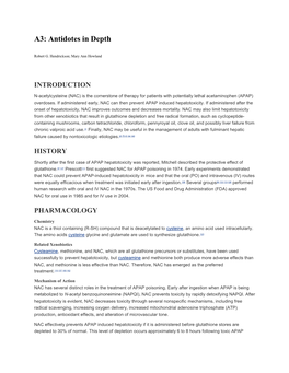 A3: Antidotes in Depth