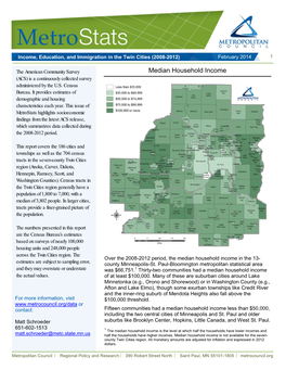 Metropolitan Council Metro Stats