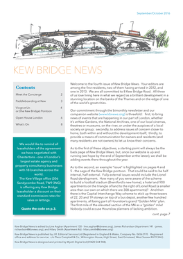 Kew Bridge News