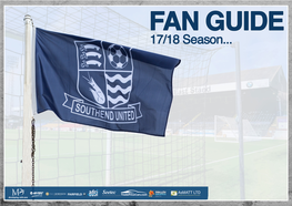 SOUTHEND UNITED FAN GUIDE a Warm Welcome