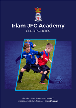 Irlam JFC Academy Policy.Pdf