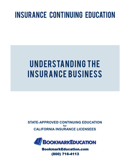 Understanding the Insurance Business