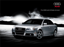 T the 2008 Audi A4 Sedan & Avant