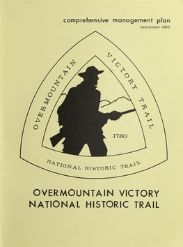 OVERMOUNTAIN VICTORY NATIONAL HISTORIC TRAIL Digitized by the Internet Archive