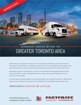 Greater Toronto Area