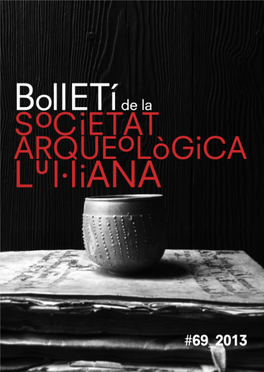Bolletí De La Societat Arqueològica Lul·Liana. 69