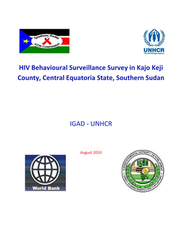 HIV Behavioural Surveillance Survey in Kajo Keji County