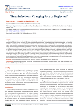 Tinea Infections: Changing Face Or Neglected?