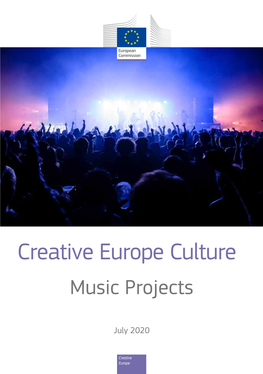 Creative Europe Culture Music Projects