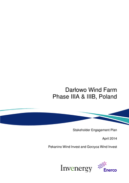 Darłowo Wind Farm Phase IIIA & IIIB, Poland