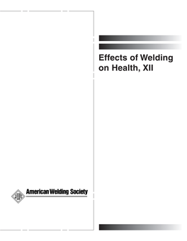 Effects of Welding on Health