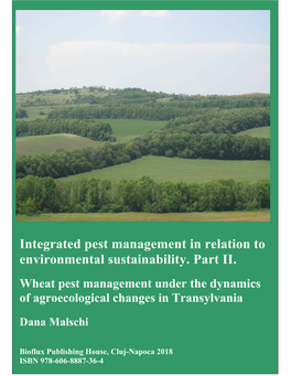 Integrated Pest Management in Relation to Environmental Sustainability