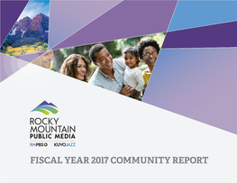 2017 RMPM Community Report.Indd