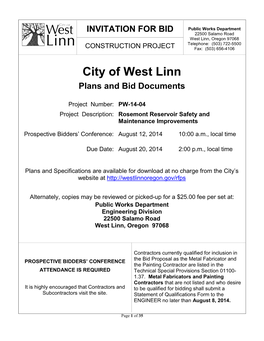 Bid Documents